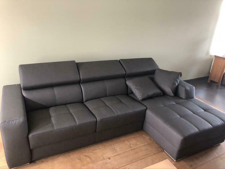 Mistral hoeksalon, antraciet (nieuw, A-keuze), Huis en Inrichting, Zetels | Zetels en Chaises Longues, Nieuw, Metaal, Overige materialen