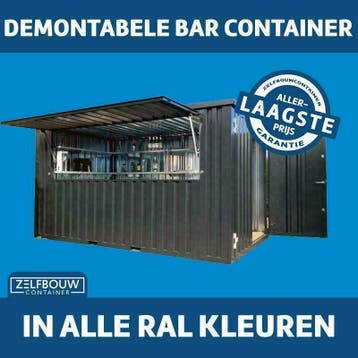 (TIP) Mobiele toog met luifel in alle RAL kleuren leverbaar!, Ophalen, Nieuw