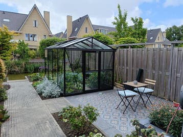 Kleine HBS-mini serre met montage, Glas, Nieuw, Aluminium, Kweekkas