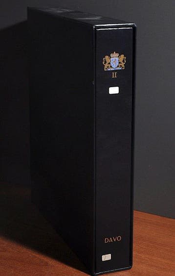 Nederland 1939/1980 - Verzameling in een luxe DAVO album met, Postzegels en Munten, Gestempeld