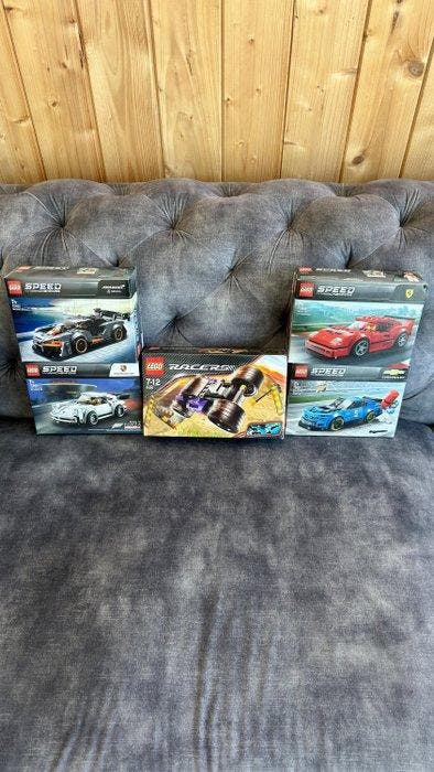 Lego Set - Speed Champions, Racers - Rare lot of 5 | Speed, Kinderen en Baby's, Speelgoed | Duplo en Lego