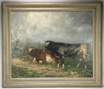 Europese school (XVIII) - Koe en Stier