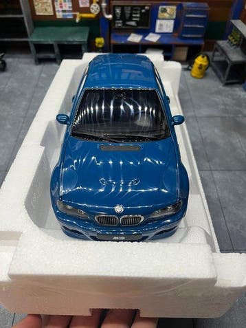 Norev 1:18 - Voiture miniature - BMW M3 CSL E46 Coupe (2000), Hobby en Vrije tijd, Nieuw