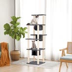 vidaXL Kattenmeubel met sisal krabpalen 169 cm donkergrijs, Dieren en Toebehoren, Verzenden, Nieuw