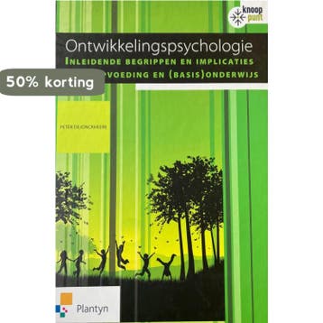 Ontwikkelingspsychologie / Vast Boek 9789030107149, Verzenden, Zo goed als nieuw, Dejonckheere e.a. Peter