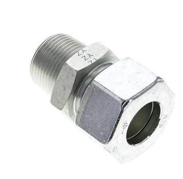 1 NPT mâle x 25S Anneau de coupe droit en acier zingué 400, Verzenden, Nieuw
