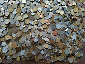 Wereld. Massive lot of approx +- 20 kilogram world coins!