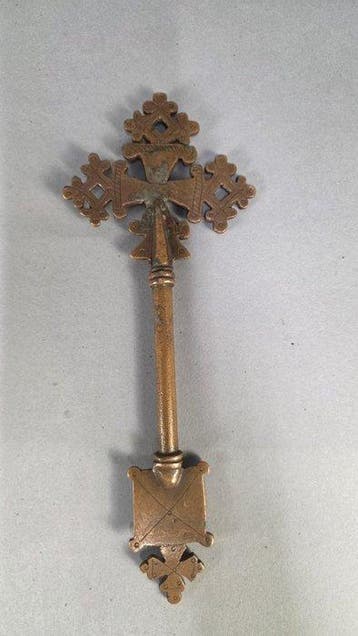 Messingkruis - Lalibela - Ethiopië (Zonder minimumprijs)