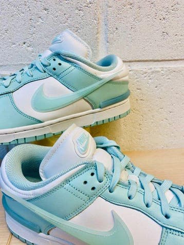 Nike - Dunk Low Twist Jade P44,5 - Sneakers - Maat: EU 44.5