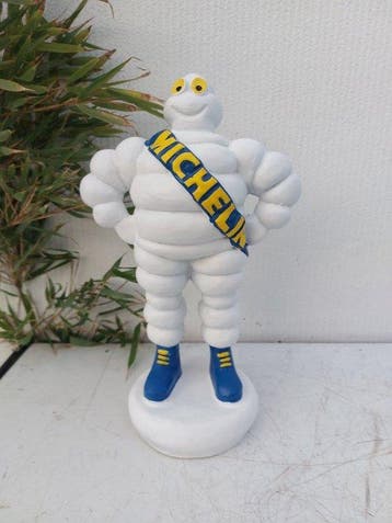 Statue, beeld mascotte banden (bibendum) - 33 cm -
