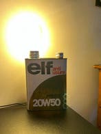 Elf - Lamp - Staal - Lamp Bidon ELF, Antiek en Kunst