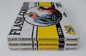 Flash Gordon T1 à T3 - Série complète - 3x C + 3x jaquette -