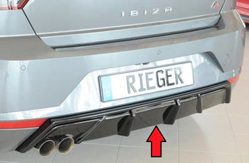 Diffuser | geschikt voor Seat | Ibiza (KJ) 2017- | incl. FR, Verzenden