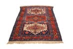 Lesgi Kazak antiek tapijt - Vloerkleed - 175 cm - 130 cm -