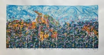 Mario Schifano (1934-1998) - Particolare del giardino, Antiek en Kunst