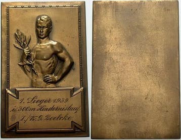 Bronzeplakette 1939 Gelegenheitsmedaille, Verzenden