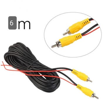 Videokabel Achteruitrijcamera 6 Meter, Verzenden, Nieuw