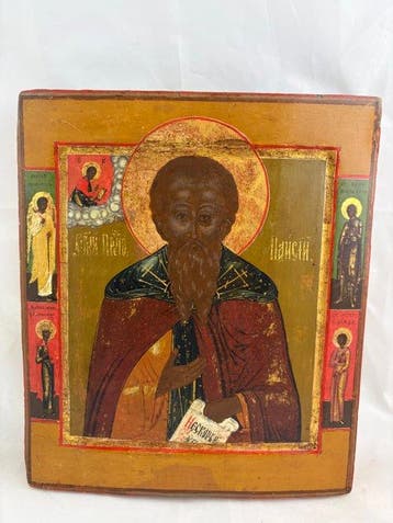 Icoon - Russisch-orthodoxe icoon van de heilige Paisij -