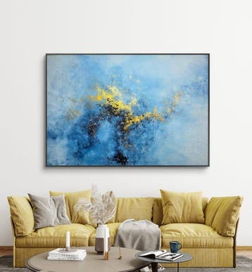 Barbara Chrzaszczkiewicz (1958) - Blue Illusion - XXL