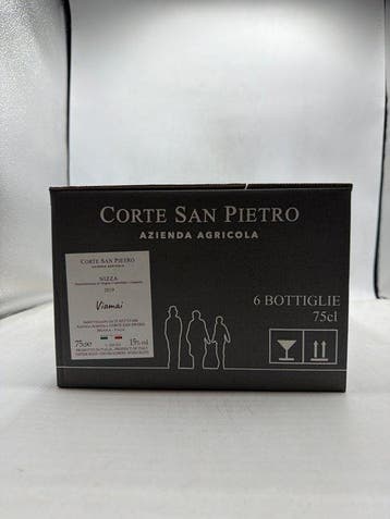 2019 Corte San Pietro, Viamai - Nice DOCG - 6 Bouteilles, Nieuw