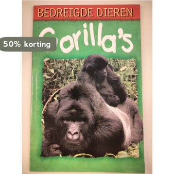 Bedreigde dieren - Gorillas 8716745005546 Helen Orme, Verzenden, Helen Orme