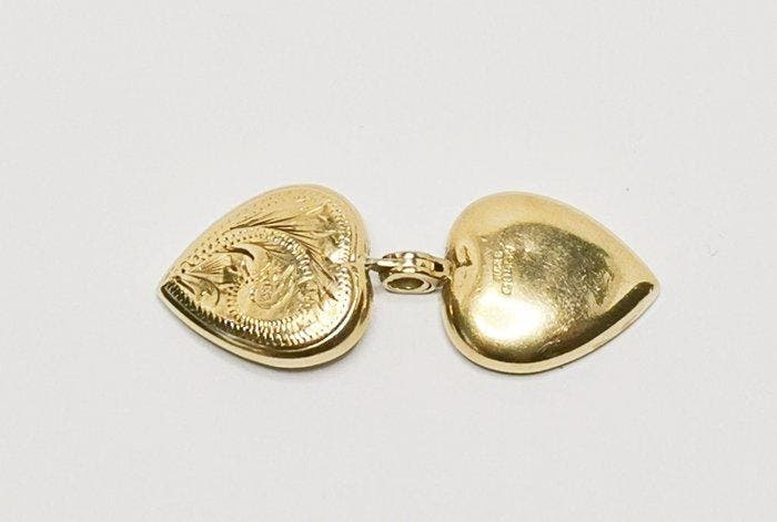 Zonder minimumprijs - Hanger - 9 kt. Geel goud -, Handtassen en Accessoires, Antieke sieraden