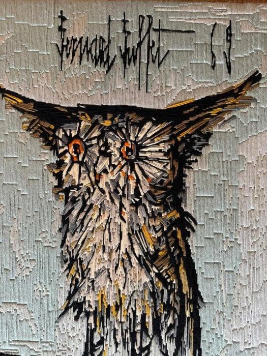 Wandtapijt - 65 cm - 53.5 cm, Antiek en Kunst, Curiosa en Brocante
