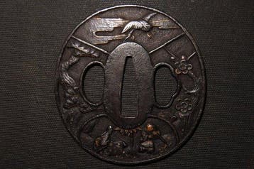 Katana - IJzer (gegoten/gesmeed) - Daito Shochiku Takasa