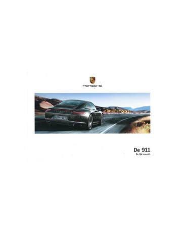 2018 PORSCHE 911 CARRERA | 911 TARGA HARDCOVER BROCHURE