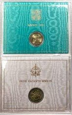 Vaticaan. 2 Euro 2013 Rio de Janeiro + Sede Vacante (2, Postzegels en Munten