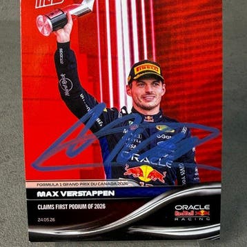 Red Bull Racing - Topps Now - (030) Max Verstappen - Claims, Nieuw