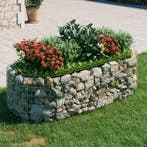 vidaXL Gabion plantenbak verhoogd 200x100x50 cm, Verzenden