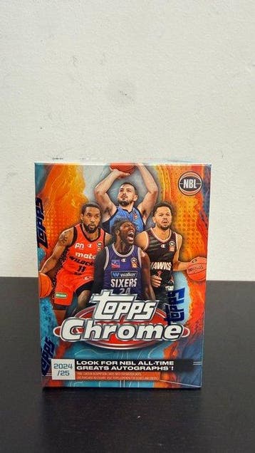 2024/25 Topps Chrome Topps Chrome NBL 2024/2025 Emballage