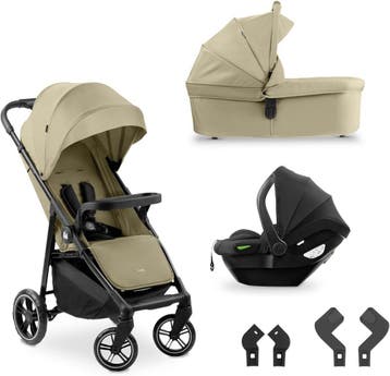 Hauck 3-in-1 Kinderwagen Olive | 64% Korting | Retour Deal, Kinderen en Baby's, Overige merken, Gebruikt, Verzenden, Combiwagen