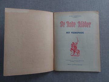 De Rode Ridder 3 - Het Veenspook - 1 Album - EO, Nieuw