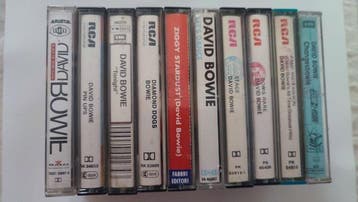 David Bowie - Collection of 10 x tapes - Diverse titels -, Nieuw in verpakking