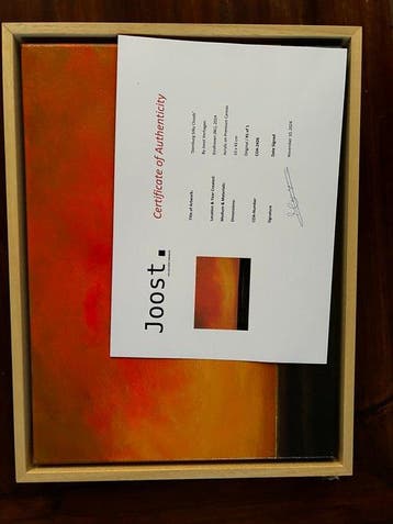 Joost Verhagen (XX) - Domburg Silky Clouds, Antiek en Kunst