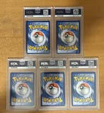 Pokémon - 5 Graded card - Noctali, Glaceon, Mentali, Leafeon