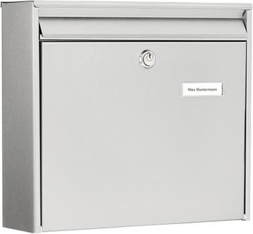 Brievenbus RVS DIN C4 | Tweede kansje | OP = OP, Verzenden, Zo goed als nieuw, Inox, Wandbrievenbus