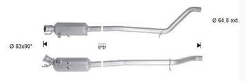 Roetfilter Mercedes W176 / W246 / CLA, Ophalen of Verzenden, Nieuw