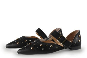 Babouche Ballerinas in maat 39 Zwart, Vêtements | Femmes, Verzenden, Ballerina's
