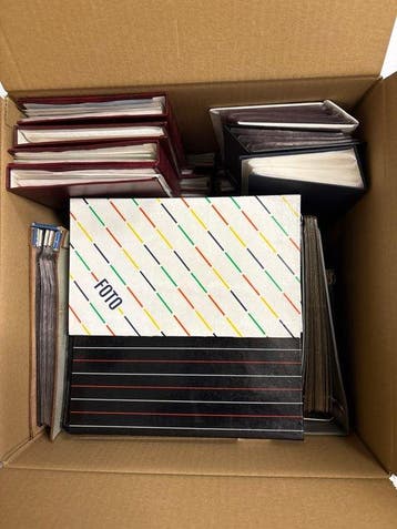 Accessoires pour anciens albums de cartes postales - Album, Gelopen