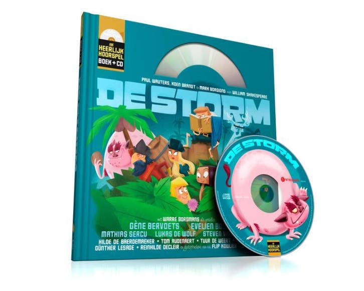 De storm / Heerlijk Hoorspel / 11 9789079040353, Boeken, Kinderboeken | Kleuters, Zo goed als nieuw, Verzenden