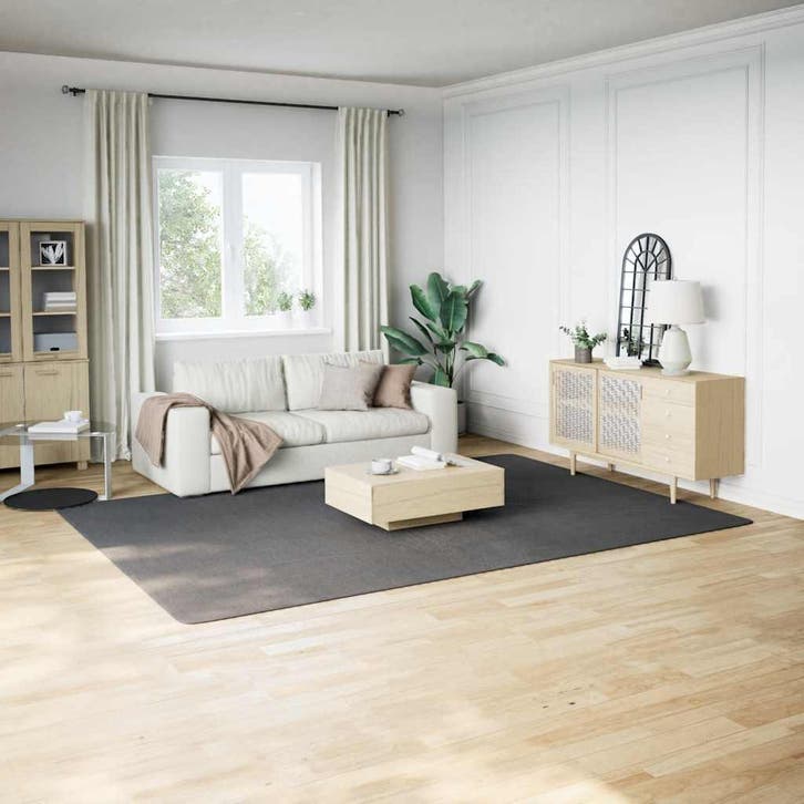 vidaXL Vloerkleed shaggy antracietkleurig 240x340 cm, Maison & Meubles, Ameublement | Tapis & Moquettes, Envoi