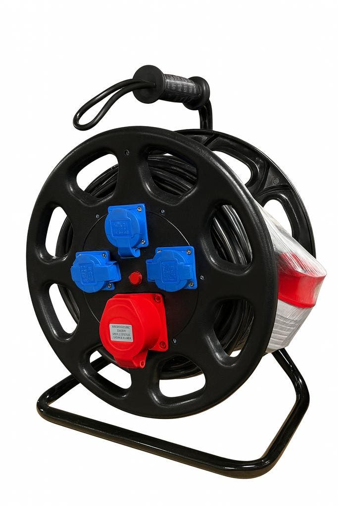 TM Professionele 25 Meter 230 en 400 Volt Kabel,, Auto diversen, Autogereedschap, Verzenden