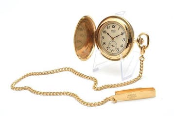 Seiko - Seiko Quartz Hunter-Case Pocket Watch - Sans prix de