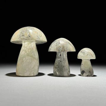 Geen minimumprijs - Prachtige set van 3 onyx