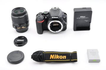 Nikon D5500  AF-S DX 3.5-5.6/18-55mm G II VR ED [#1634], Nieuw