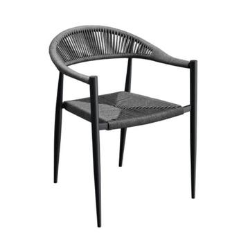 Terrasstoel Otto - Antraciet, Jardin & Terrasse, Terre & Fumier, Ophalen