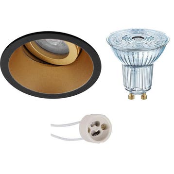 Dimbare LED Spot Set - Kantelbare Ronde Inbouwspot 4W LED Ma, Verzenden